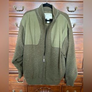 Orvis Foul Weather Sweater in Signature Orvis Green NWOT